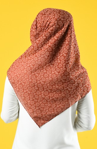 Elmina Patterned Cotton Scarf 884-03 Tile 884-03