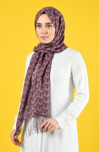 Elmina Patterned Cotton Shawl 920-103 Rose Dry 920-103