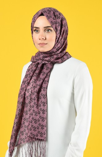 Elmina Patterned Cotton Shawl 920-103 Rose Dry 920-103