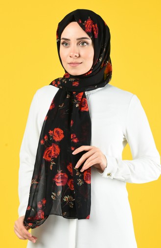 Claret Red Shawl 26057-01