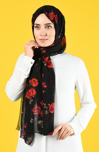 Claret Red Shawl 26057-01