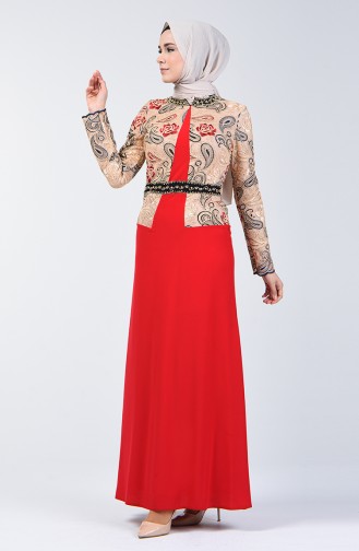 Stony Evening Dress 6y4636400-02 Red 6Y4636400-02