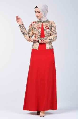 Stony Evening Dress 6y4636400-02 Red 6Y4636400-02