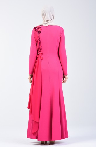 Scaly Evening Dress 6y4636900-01 Fuchsia 6Y4636900-01