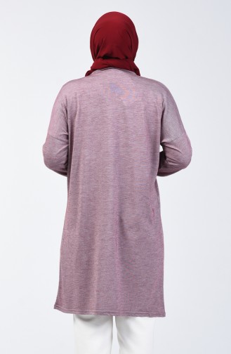 Bat Sleeve Tunic 1278-01 Claret Red 1278-01