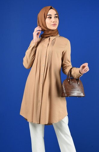 Buttoned Tunic 8165-03 Mink 8165-03