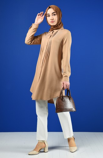 Buttoned Tunic 8165-03 Mink 8165-03