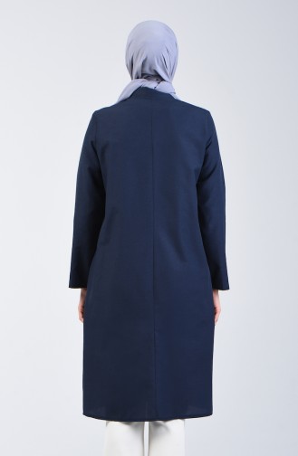 Ribbed Tunic 3167-03 Navy Blue 3167-03