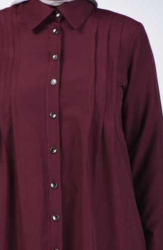 Ribbed Tunic 3167-07 Damson 3167-07