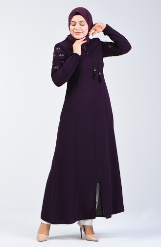 Purple Abaya 3000-02
