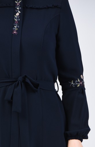 Dunkelblau Abayas 3001-03