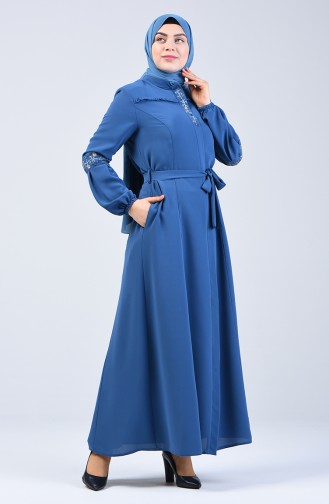 Hellblau Abayas 3001-06