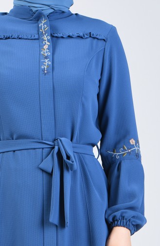 Light Blue Abaya 3001-06