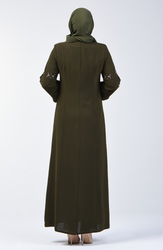 Khaki Abaya 3003-06