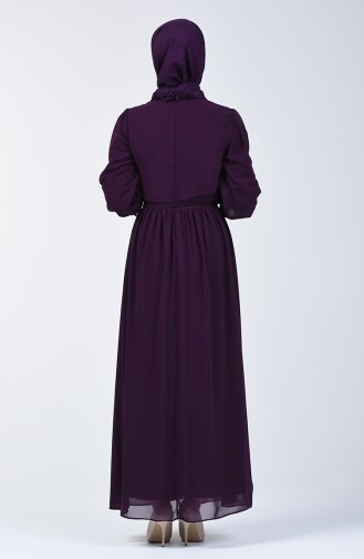 Purple İslamitische Jurk 5133-08