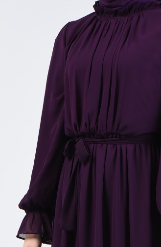 Purple İslamitische Jurk 5133-08