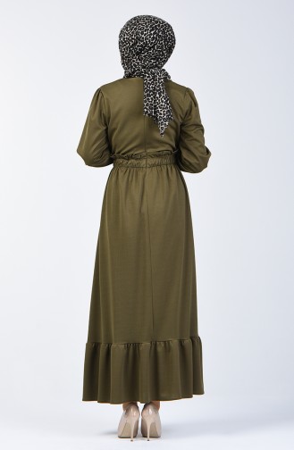 Robe Hijab Vert huile 4532-02