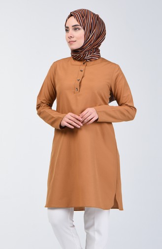 Buttoned Tunic 3168-02 Mustard 3168-02