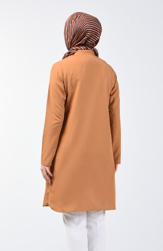 Buttoned Tunic 3168-02 Mustard 3168-02