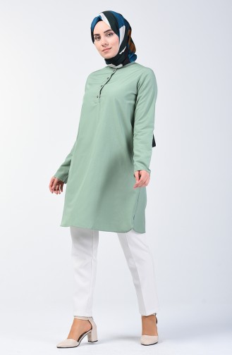 Buttoned Tunic 3168-05 Green 3168-05