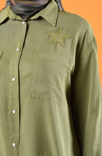 Light Khaki Green Tunics 6225-01