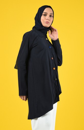 Dark Navy Blue Tuniek 4700-05