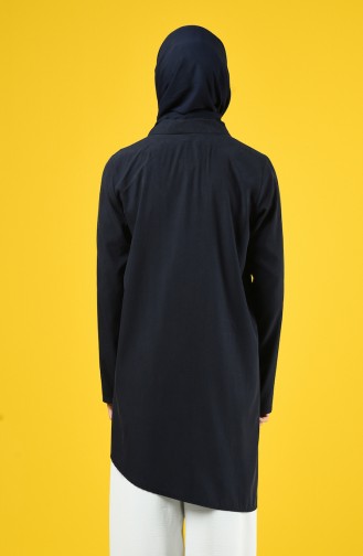 Dark Navy Blue Tuniek 4700-05