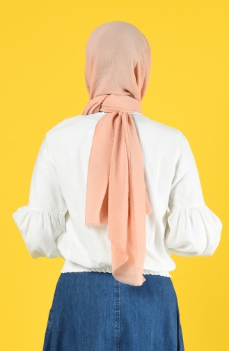 Kolu Lastikli Bluz 8068-01 Beyaz