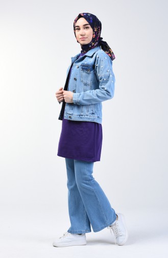 Jeans Blue Jacket 6092-01