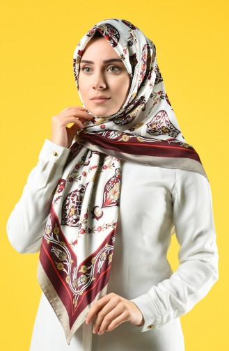 Ottoman Rayon Eşarp 70154-01 Vişne