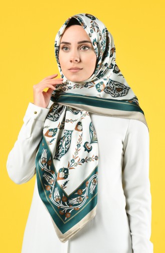 Ottoman Rayon Scarf 70154-02 Green 70154-02