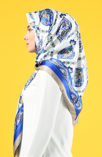 Ottoman Rayon Scarf 70154-04 Saxe 70154-04