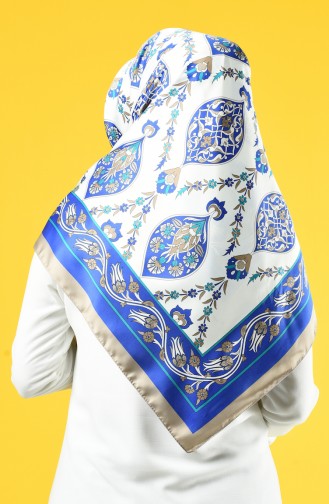 Saxon blue Hoofddoek 70154-04