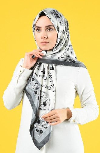 Ottoman Rayon Scarf 70154-05 Gray 70154-05