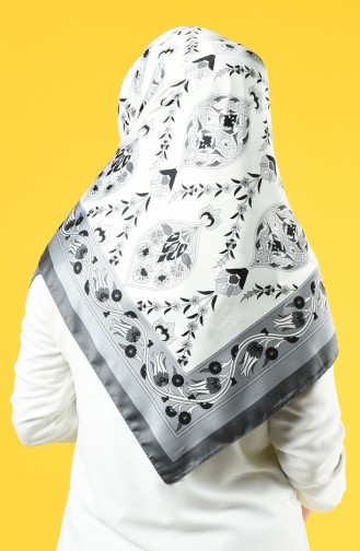 Ottoman Rayon Scarf 70154-05 Gray 70154-05