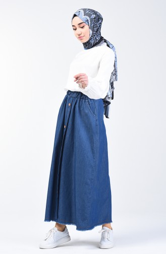 Navy Blue Skirt 0006-01