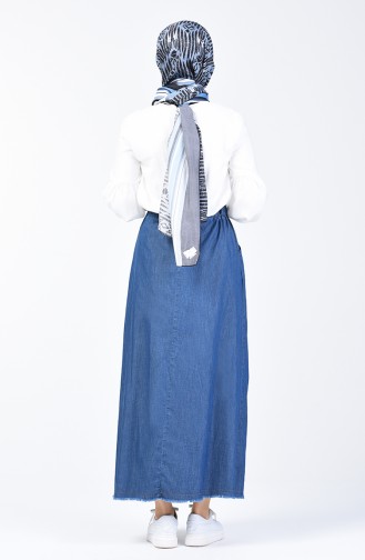 Navy Blue Skirt 0006-01