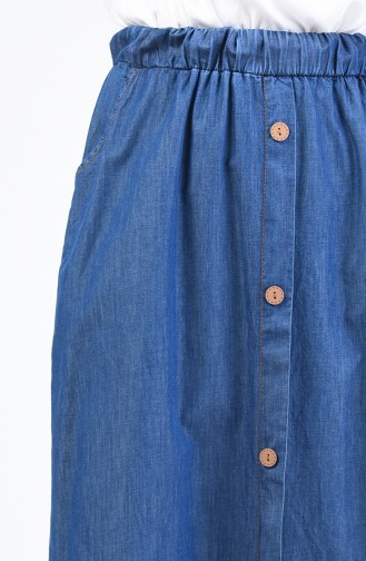 Navy Blue Skirt 0006-01