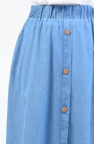 Denim Blue Skirt 0006-02
