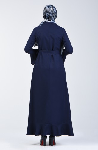 Dunkelblau Abayas 7267-02