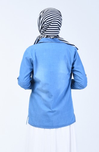 Denim Blue Shirt 3013-01