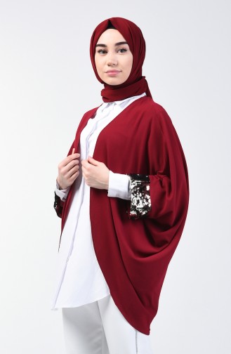 Claret red Vest 11465-02