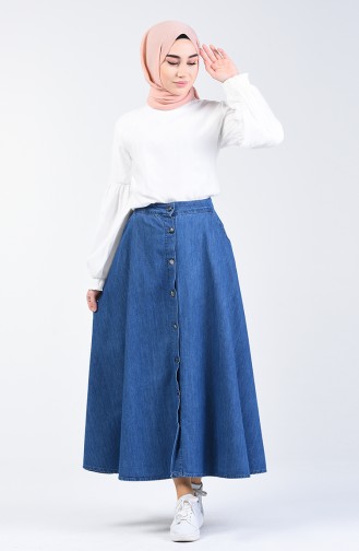 Navy Blue Rok 3277-01