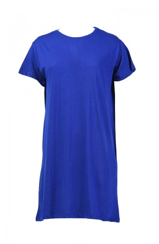 Long Tshirt Basic 8131-04 Bleu Roi 8131-04