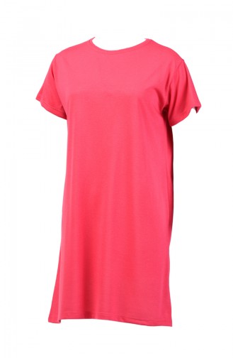 Basic Long T-shirt 8131-12 Pink 8131-12