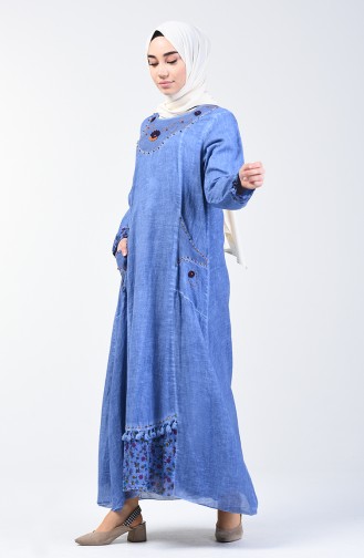 Kleid 9090-01 Indigo 9090-01