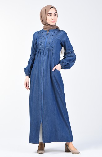 Dunkelblau Abayas 9285-01