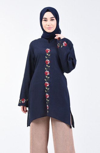 Navy Blue Tuniek 0038-03