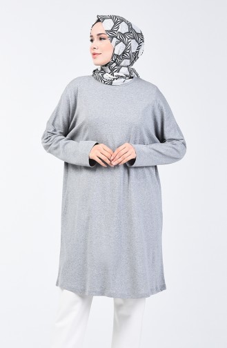 Bat Sleeve Seasonal Tunic 7955A-06 Grey 7955A-06