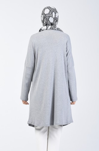 Bat Sleeve Seasonal Tunic 7955A-06 Grey 7955A-06